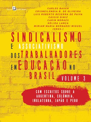 cover image of Sindicalismo e Associativismo dos Trabalhadores em Educação no Brasil--Volume 3